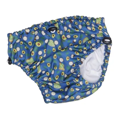 Zwembroek (Blauw, Meerkleurig) van Aquarapid Polyester