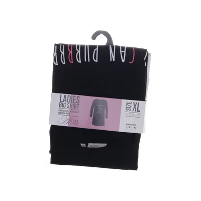 Nightgown (Black, Multicolored) from 9th Avenue Cotton