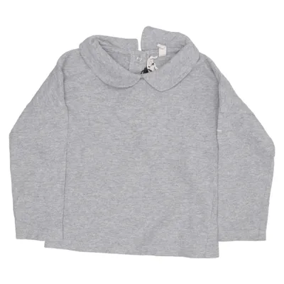 T-shirt à manches longues (Gris) de Gray Label Coton biologique