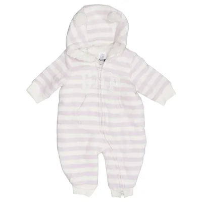 Outdoor overalls (Lilla, Hvid) fra BabyGap Bomuld, Polyester