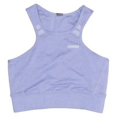 Sports bra (Blue) from Stronger Elastane, Polyester