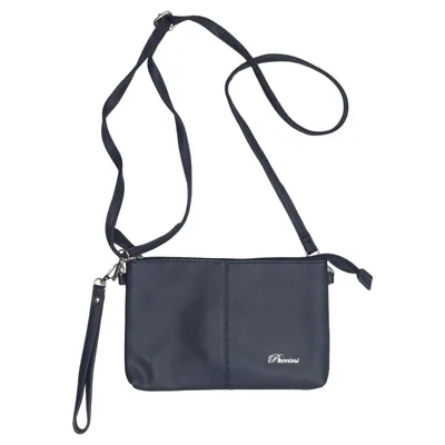 Shoulder-bag (Blue) from Puccini Polyurethane
