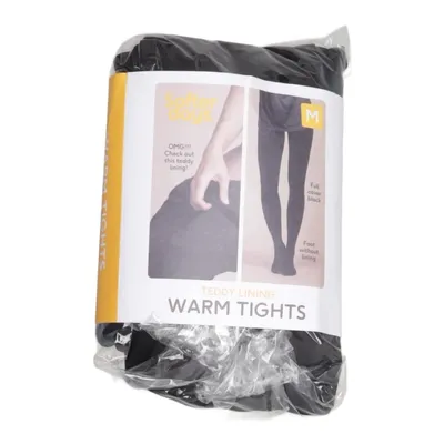 Gevoerde sportleggings (Zwart) van Softer Days Elastaan, Polyester