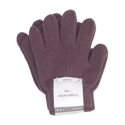 Gants (Violet) de Gekås Acrylique, Élasthane