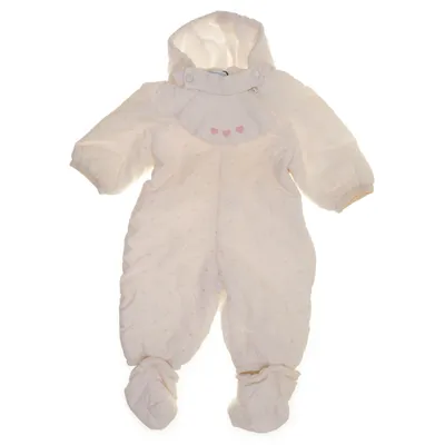 Overall (Vit) från Chicco Bomull, Nylon, Polyester