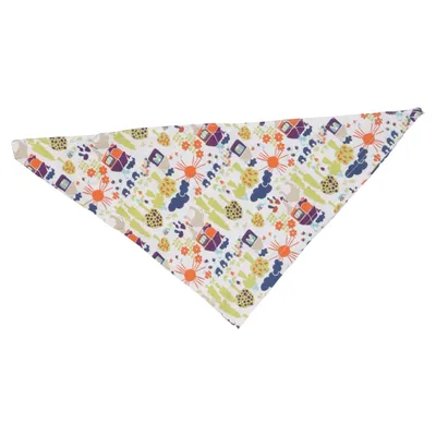 Bandana (White, Multicolored) from Polarn O. Pyret Cotton