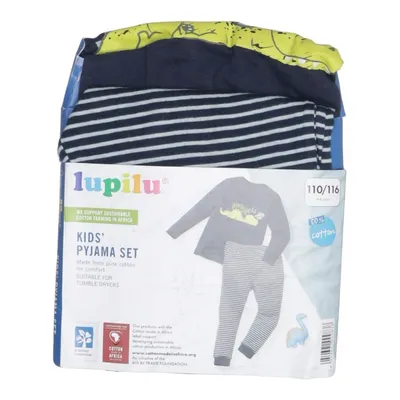 Pyjama (Blauw, Wit) van Lupilu Katoen