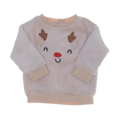 Kersttrui (Beige, Bruin, Rood) van Tex Baby Polyester