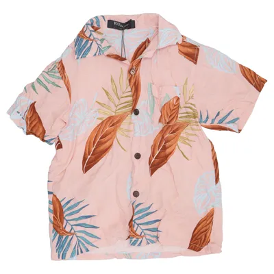 Short sleeve shirt (Pink, Multicolored) from WOOF Republic