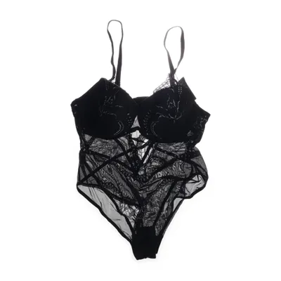 Underklädesbody (Svart) från Hunkemöller Bomull, Elastan, Polyamid, Polyester