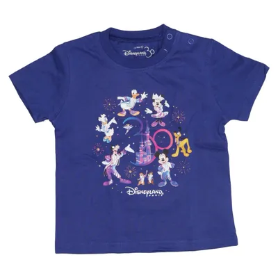 T-shirt (Blue) from Disneyland Paris Cotton