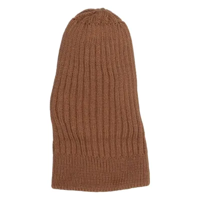 Beanie (Brown, Beige) from Creative Alpaca wool