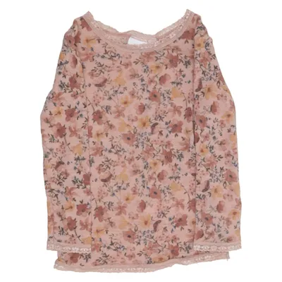 Lange mouwen shirt (Roze, Meerkleurig) van Name It Merinowol