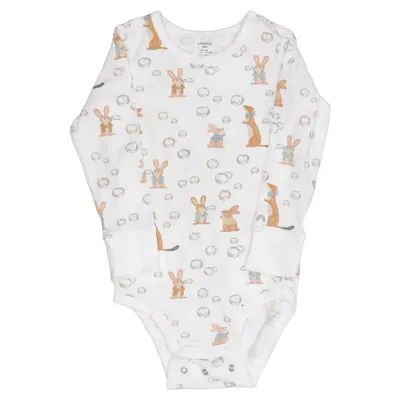 Body (Blanc, Multicolore) de Lindex Baby Coton, Élasthane