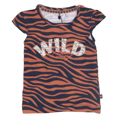 T-shirt (Brown, Black) from Dirkje Cotton, Elastane