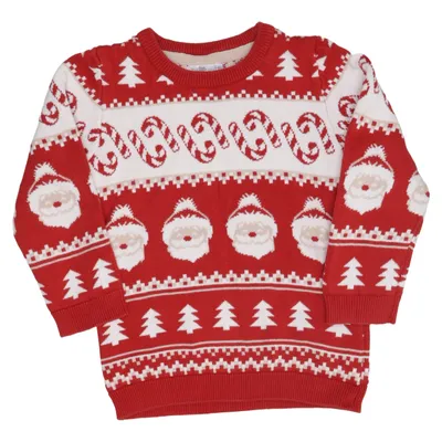 Christmas sweater (Red, White, Multicolored) from So Cute Cotton
