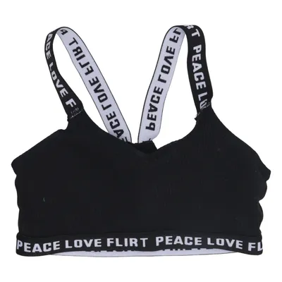 Brassière (Noir, Blanc) de Peace + Love Coton, Élasthane