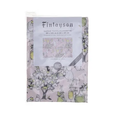 Sengesæt (Pink, Flerfarvet) fra Finlayson Bomuld