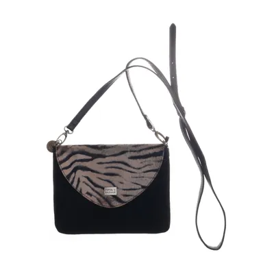 Axelremsväska (Svart, Beige) från Pipol's Bazaar