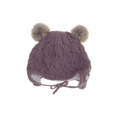 Pompon muts (Lila) van Newbie by KappAhl Katoen, Polyester