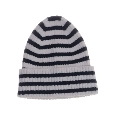 Beaniemössa (Svart, Vit) från Lindex Akryl, Bomull, Polyester