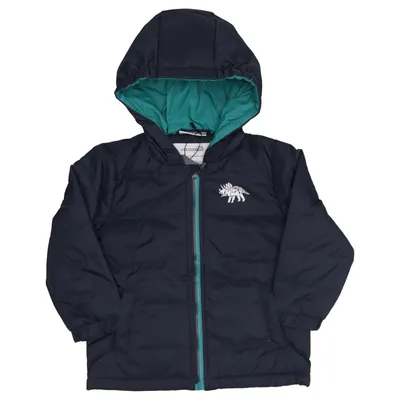 Vinterjacka (Blå, Grön) från Coccodrillo Bomull, Polyester