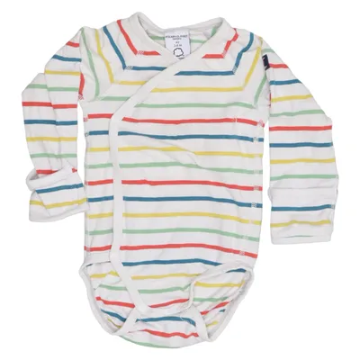Body (White, Multicolored) from Polarn O. Pyret Cotton, Elastane