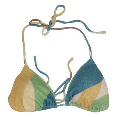 Bikini top (Groen, Geel, Blauw) van Oysho Elastaan, Metallvezel, Polyester