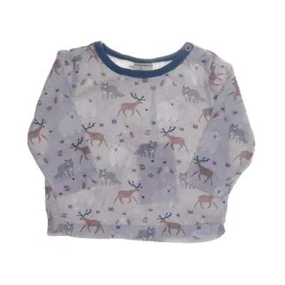 Lange mouwen shirt (Grijs, Meerkleurig) van Alana