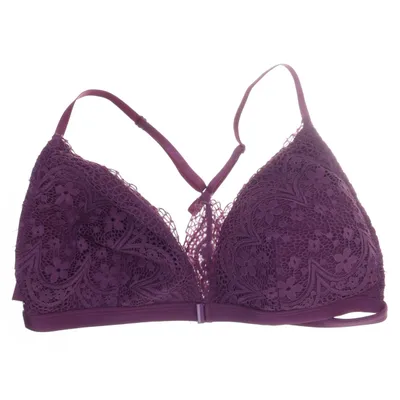 Bralette (Purple) from 17&co. Elastane, Polyamide
