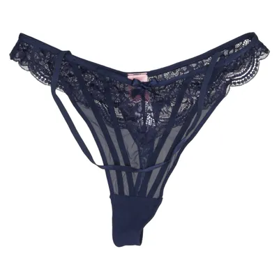Thongs (Blue) from Hunkemöller Cotton, Elastane, Polyamide, Polyester