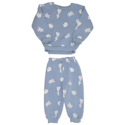 Tenue d'intérieur (Bleu, Blanc) de MIX