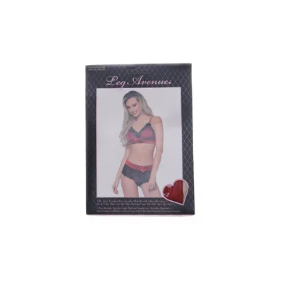Underklädesset (Röd) från Leg Avenue Elastan, Nylon
