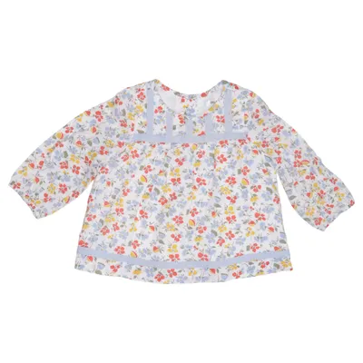 Blouse (White, Multicolored) from Baby Boden Cotton