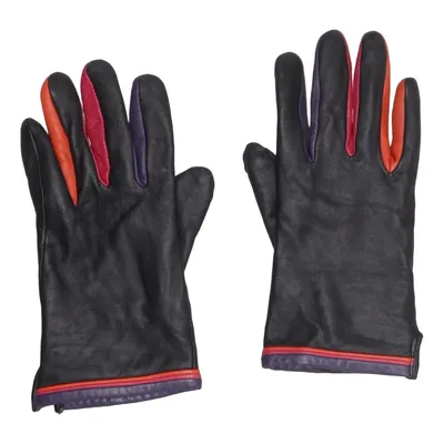 Lederhandschuhe (Schwarz, Mehrfarbig) von Decoy Leder
