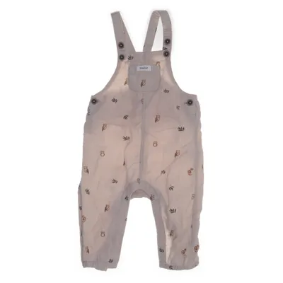 Hängselbyxor (Beige, Brun) från Newbie by KappAhl Bomull