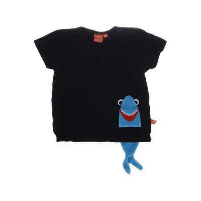 T-shirt (Svart) från Lipfish Bomull, Polyester