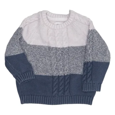 Trui (Blauw, Grijs, Beige) van Baby C&A Katoen