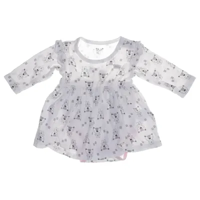 Sparkdräkt (Vit, Flerfärgad) från Newborn Bambu, Bomull, Viskos