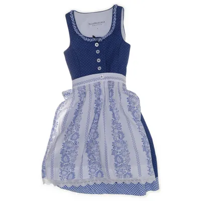 Dirndl (Blå, Vit, Flerfärgad) från Rein Gruber Bomull