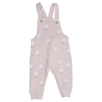 Hängselbyxor (Rosa) från Lindex Baby Bomull, Elastan