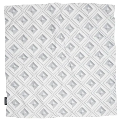 Housse de coussin (Blanc, Gris) de Louise Roe