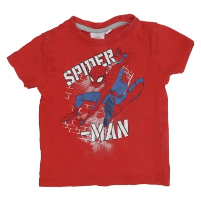 T-shirt (Rood) van Marvel Spiderman Katoen