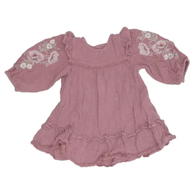 Dress (Pink) from Newbie by KappAhl Cotton