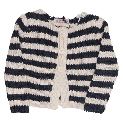 Cardigan (Noir, Beige) de Uniq Mini Acrylique, Coton