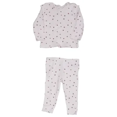 Pyjamas (Rosa) från ICA I Love Eco Elastan, Ekologisk bomull