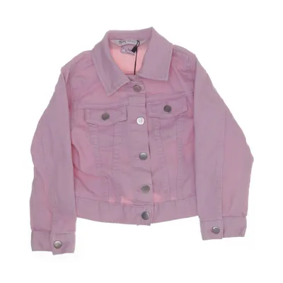 Veste en jean (Rose) de H&M Coton, Élasthane, Polyester