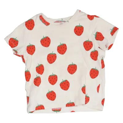 T-shirt (Beige, Rød) fra Mini Rodini
