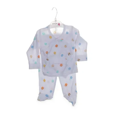 Set (Vit, Flerfärgad) från Baby Baby Bomull