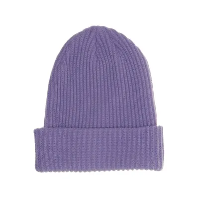 Beaniehue (Lilla) fra Pieces Akryl, Polyester